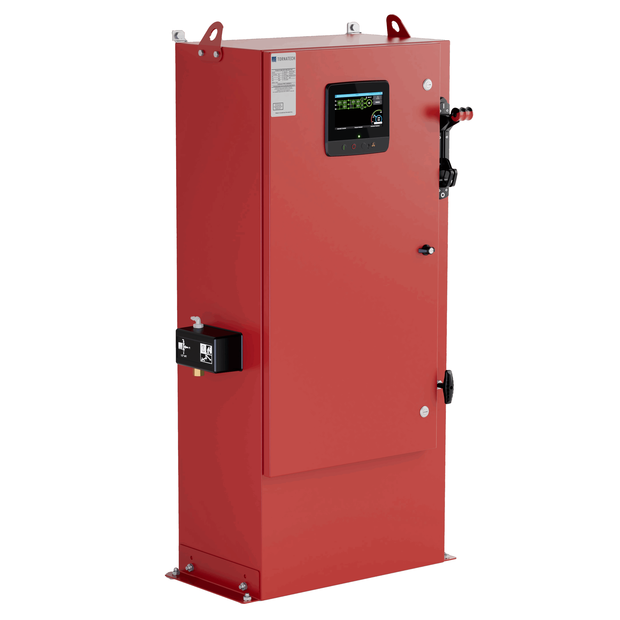 Tornatech Model GPP+GPU — Part-Winding Controller with Automatic Power Transfer Switch